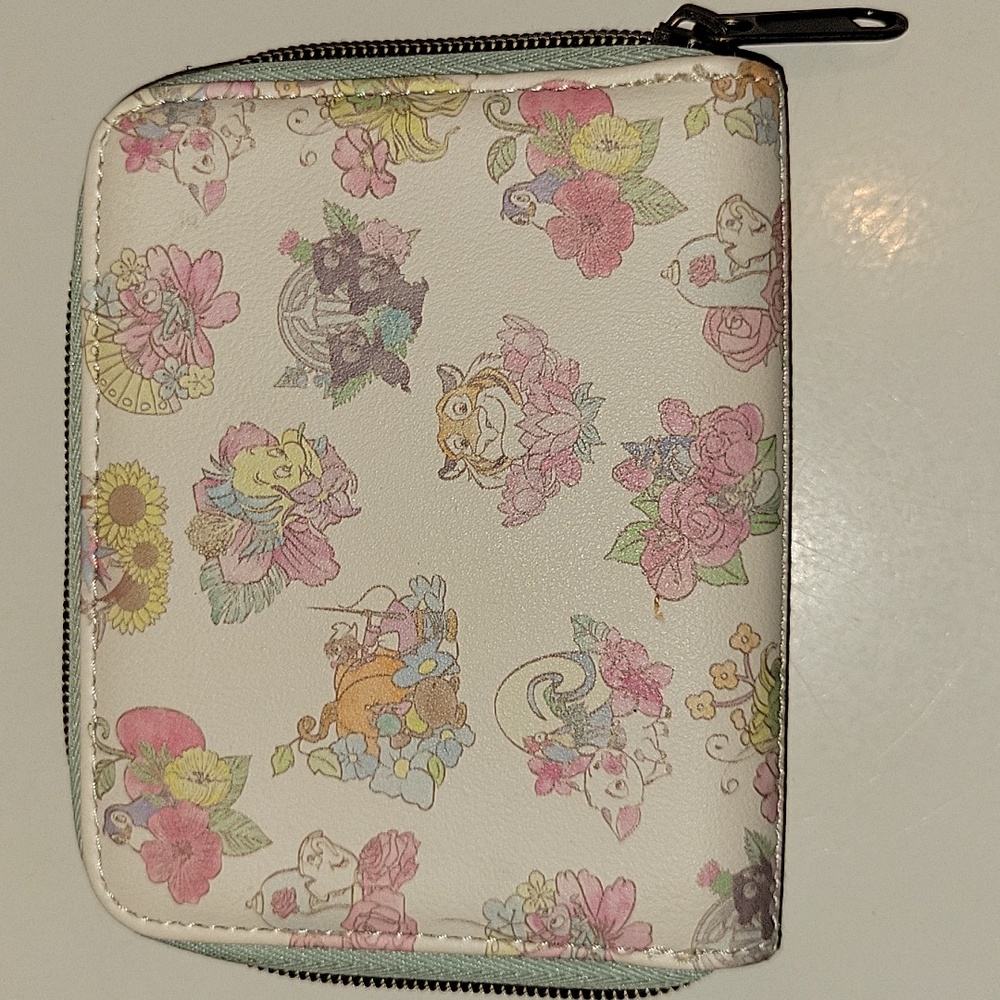 Loungefly Disney Sidekicks Backpack and Wallet - White and Mint - Picture 6 of 11